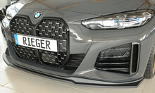 Rieger Tuning voorsplitter BMW i4 M/ 4-Serie G26 voor originele M-Sport-pakket voorbumper