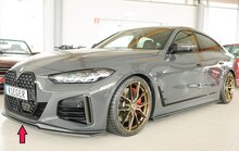 Rieger Tuning voorsplitter BMW i4 M/ 4-Serie G26 voor originele M-Sport-pakket voorbumper