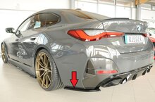 Rieger Tuning achterbumper aanzetstuk lateraal, links BMW i4 M/ 4-Serie G26