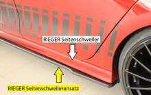 Rieger Tuning sideskirt aanzetstuk Cupra Leon [KL] voor RIEGER-sideskirt 27051/88223