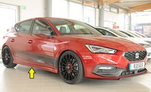 Rieger Tuning sideskirt (XS) Cupra Leon [KL] voor model FR/Xcellence/Style/Reference/Cupra