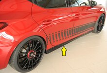 Rieger Tuning sideskirt (XS) Cupra Leon [KL] voor model FR/Xcellence/Style/Reference/Cupra