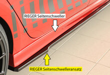 Rieger Tuning sideskirt aanzetstuk Cupra Leon [KL] voor RIEGER-sideskirt 27052/88224