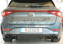 Rieger Tuning diffuser (voor auto&#039;s met trekhaak) Cupra Leon [KL] zonder uitlaatuitsparing