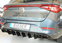 Rieger Tuning diffuser (voor auto&#039;s zonder trekhaak) Cupra Leon [KL] zonder uitlaatuitsparing