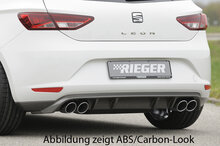 Rieger Tuning achterbumper verlenging Seat Leon 5F