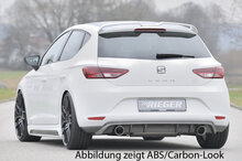 Rieger Tuning achterbumper verlenging Seat Leon 5F