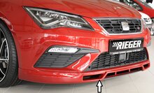 Rieger Tuning voorspoiler lip Seat Leon FR / Leon Cupra 5F