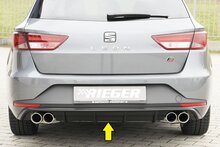 Rieger Tuning diffuser Seat Leon FR 5F