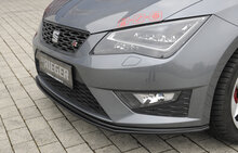 Rieger Tuning voor splitter Seat Leon FR 5F / Leon Cupra 5F Voor originele FR-/Cupra-voorbumper