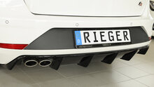 Rieger Tuning diffuser Seat Leon FR ST 5F voor auto&#039;s zonder trekhaak