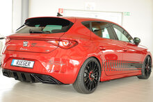 Rieger Tuning diffuser voor originele uitlaatdemper Seat Leon KL voor FR/Xcellence/Style/Reference