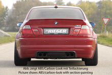 Rieger Tuning achterbumper verlenging BMW M3 E46