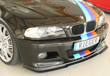 Rieger Tuning voorbumper spoiler lip BMW M3 E46 (niet voor M3 CSL)