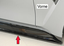 Rieger Tuning sideskirt aanzetstuk BMW M3 G80/81 voor originele sideskirt