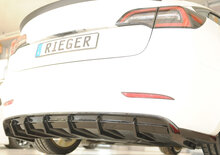 Rieger Tuning diffuser Tesla Model 3