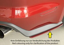 Rieger Tuning achterbumper aanzetstuk lateraal, rechts Ford Mustang alleen voor originele GT- achterskirt