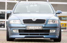 Rieger Tuning voorbumper spoiler lip Skoda Octavia 1Z