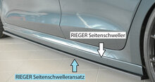 Rieger Tuning sideskirt aanzetstuk Skoda Octavia NX voor RIEGER-sideskirt 79032 / 88258