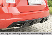 Rieger Tuning diffuser Skoda Octavia RS 5E bij bestelling let op de exacte motorisering!