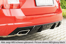 Rieger Tuning diffuser Skoda Octavia RS 5E bij bestelling let op de exacte motorisering!