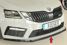 Rieger Tuning voorsplitter Skoda Octavia RS NX Alleen voor originele RS-voorbumper