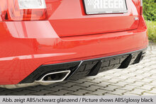 Rieger Tuning diffuser Skoda Octavia RS NX bij bestelling let op de exacte motorisering!