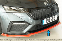 Rieger Tuning voorsplitter Skoda Octavia RS NX Alleen voor originele RS-voorbumper