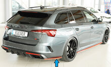 Rieger Tuning achterbumper aanzetstuk lateraal, links Skoda Octavia RS NX Alleen voor Rieger achterskirt inzet