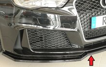 Rieger Tuning splitter Audi RS3 [8V] voor originele RS3-voorbumper