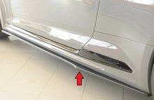 Rieger Tuning sideskirt aanzetstuk Audi RS5 [B9] Alleen voor originele RS5-zijskirt