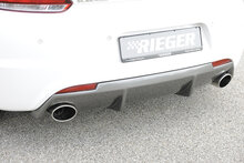 Rieger Tuning diffuser VW Scirocco 3 alleen voor &quot;R-Line&quot; achterskirt