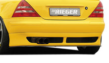 Rieger Tuning splitter voor achterbumper Mercedes SLK [R170] voor achterskirt verlenging 70030