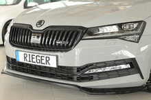 Rieger Tuning voorsplitter Skoda Superb III 3T/3V voor originele sportline-voorbumper