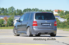 Rieger Tuning achterbumper verlenging VW Touran (1T)