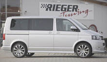 Rieger Tuning voorspoiler lip VW Transporter T5 voor alle modellen met multivan-/caravelle-voorzijde