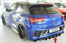 Rieger Tuning diffuser (voor auto&#039;s met trekhaak) VW T-Roc met uitlaatuitsparing links/rechts