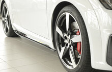 Rieger Tuning sideskirt aanzetstuk Audi TT / TTS / TTRS [8J] Alleen voor S-Line zijskirt, ook TTS/TT-RS