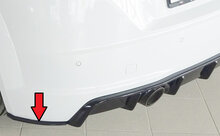 Rieger Tuning achterbumper aanzetstuk lateraal, links Audi TT / TTS [8J] alleen voor originele achterskirt incl. TTS