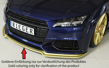 Rieger Tuning splitter Audi TT / TTS [8J] voor originele s-line voorbumper