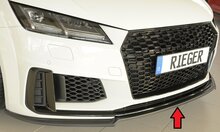 Rieger Tuning splitter Audi TT / TTS [8J] voor originele s-line voorbumper