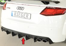 Rieger Tuning diffuser Audi TT / TTS [8J]