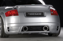 Rieger Tuning achterbumper verlenging nieuw design Audi TT [8N]