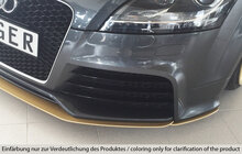 Rieger Tuning splitter lateraal, links Audi TTRS [8J] voor originele voorbumper Audi TT RS (8J)