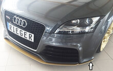 Rieger Tuning splitter lateraal, links Audi TTRS [8J] voor originele voorbumper Audi TT RS (8J)