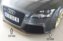 Rieger Tuning splitter lateraal, links Audi TTRS [8J] voor originele voorbumper Audi TT RS (8J)