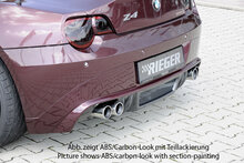 Rieger Tuning achterbumper verlenging BMW Z4 E85 alleen voor 335i