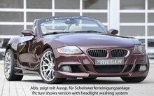 Rieger Tuning voorbumper BMW Z4 E85