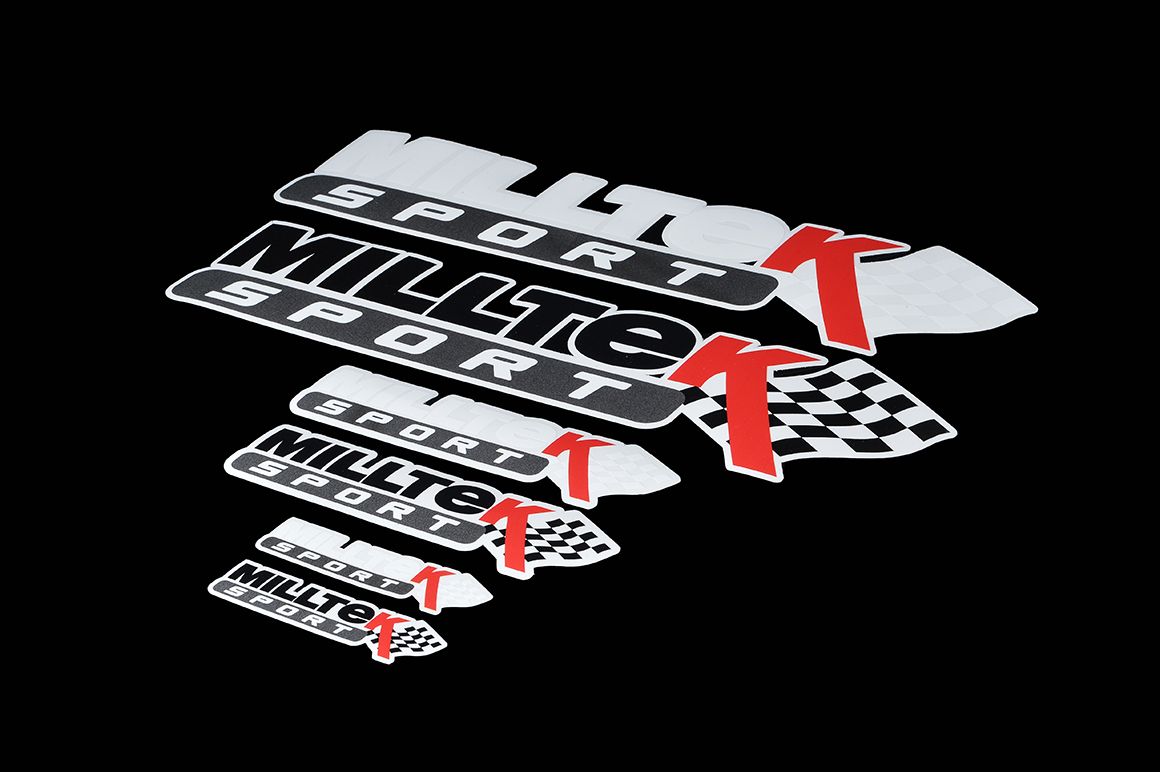 Marketing Products Milltek Sport Stickers Milltek POS & Branding EC Approved:  No