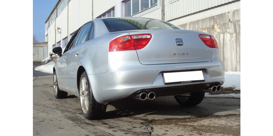 Seat Exeo 3R/ 3R ST - 2.0l TFSI einddemper rechts/links dual flow  - 2x76 Typ 16 rechts/links